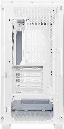 Gabinete Asus A21 Case, Micro Atx, Mini Itx, 2 X Usb 3.2 Gen 1, Cristal Templado, Compatible Con Mother Btf, Blanco
