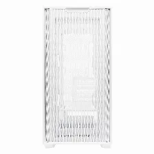 Gabinete Asus A21 Case, Micro Atx, Mini Itx, 2 X Usb 3.2 Gen 1, Cristal Templado, Compatible Con Mother Btf, Blanco Open Box