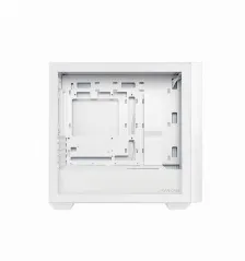 Gabinete Asus A21 Case, Micro Atx, Mini Itx, 2 X Usb 3.2 Gen 1, Cristal Templado, Compatible Con Mother Btf, Blanco Open Box