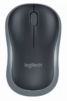 Raton Logitech M185, Inalambrico, Nano Receptor Usb2.0, Dark Grey