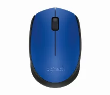 Mouse Inalambrico Logitech M170, Micro Receptor Usb 2.0, Hasta 10m, Color Azul/negro