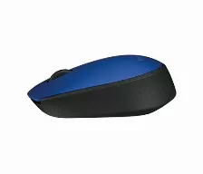 Mouse Inalambrico Logitech M170, Micro Receptor Usb 2.0, Hasta 10m, Color Azul/negro