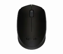 Mouse Logitech M170, Inalambrico, Nano Receptor Usb 2.0, Hasta 10 Metros, Color Negro/gris