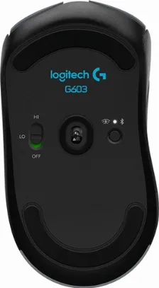 Mouse Gamer Logitech Optico G603, Inalambrico, Bluetooth, 12.000dpi, 6 Botones, Negro