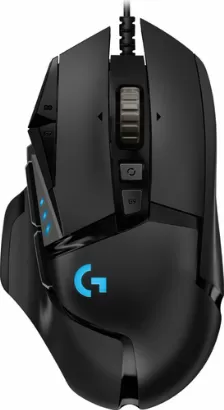 Mouse Logitech Gaming G502 Hero Rgb, 100-16.000 Dpi, Sensor Hero, 11 Botones