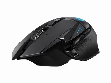 Mouse Optico Gaming Logitech G502, Lightspeed, Sensor Hero 25600 Dpi, 11 Botones Programables, 6 Pesas Estabilizadoras, Negro