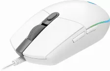 Mouse Gamer Logitech Optico G203 Lightsync, Alambrico, Usb, 8000dpi, Blanco