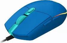 Mouse Gamer Logitech G203 Lightsync Rgb, Azul, 8000 Dpi, 6 Botones