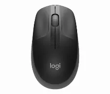 Mouse Optico Inalambrico Logitech M190 Negro, Ambidiestro, 1000 Dpi, 3 Botones