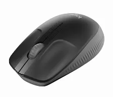 Mouse Optico Inalambrico Logitech M190 Negro, Ambidiestro, 1000 Dpi, 3 Botones
