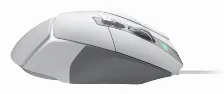 Mouse Optico Gaming Logitech G502 X, 13 Botones Programables, 25600 Dpi, Interruptores Lightforce, Sensor Hero, Blanco