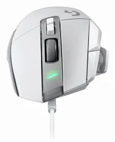 Mouse Optico Gaming Logitech G502 X, 13 Botones Programables, 25600 Dpi, Interruptores Lightforce, Sensor Hero, Blanco