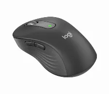 Mouse Optico Logitech Signature M650 L Inalambrico, 400 Dpi, 5 Botones, Receptor Usb, Hasta 24 Meses De Bateria, Negro, (910-006231)