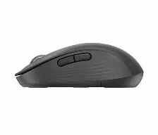 Mouse Optico Logitech Signature M650 L Inalambrico, 400 Dpi, 5 Botones, Receptor Usb, Hasta 24 Meses De Bateria, Negro, (910-006231)