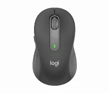 Mouse Logitech Signature M650, Inalambrico, Bluetooth, Smartwheel, Botones Programables, Receptor Usb, Color Negro