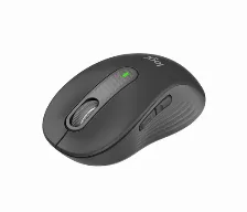 Mouse Logitech Signature M650, Inalambrico, Bluetooth, Smartwheel, Botones Programables, Receptor Usb, Color Negro