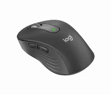 Mouse Logitech Signature M650, Inalambrico, Bluetooth, Smartwheel, Botones Programables, Receptor Usb, Color Negro