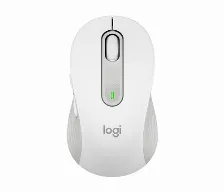 Mouse Optico Logitech Signature M650 Inalambrico, 2000 Dpi, 5 Botones, Receptor Usb, Hasta 24 Meses De Bateria, Blanco, (910-006252)