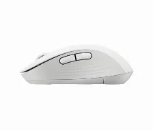 Mouse Optico Logitech Signature M650 Inalambrico, 2000 Dpi, 5 Botones, Receptor Usb, Hasta 24 Meses De Bateria, Blanco, (910-006252)