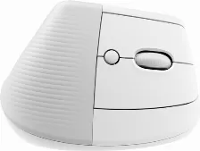 Mouse Optico Vertical Logitech Lift, 6 Botones, 4000 Dpi, Interfaz Rf Inalambrico + Bluetooth, Color Blanco