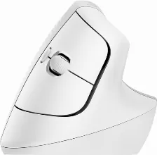 Mouse Optico Vertical Logitech Lift, 6 Botones, 4000 Dpi, Interfaz Rf Inalambrico + Bluetooth, Color Blanco