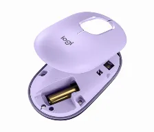 Mouse Logitech 910-006647 óptico, 4 Botones, 4000 Dpi, Bluetooth, 10 M, Lavanda