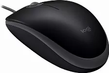 Mouse Optico Logitech M110, 3 Botones, 1000 Dpi, Interfaz Usb Tipo A, Color Negro