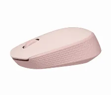 Mouse Optico Laser Logitech M170, 3 Botones, 1000 Dpi, Inalambrico, 10m Alcance, Bateria Aa, Color Rosa