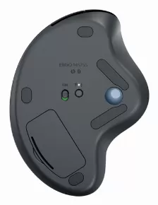 Mouse Logitech Ergo M575s Trackball, 5 Botones, 2000 Dpi, Inalambrico, Bluetooth, 10 M, Negro