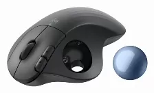 Mouse Logitech Ergo M575s Trackball, 5 Botones, 2000 Dpi, Inalambrico, Bluetooth, 10 M, Negro