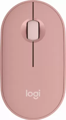 Mouse Logitech 910-007048 óptico, 3 Botones, 4000 Dpi, Rf Inalámbrico + Bluetooth, 10 M, Rosa