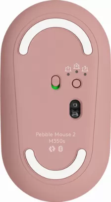 Mouse Logitech 910-007048 óptico, 3 Botones, 4000 Dpi, Rf Inalámbrico + Bluetooth, 10 M, Rosa
