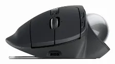 Mouse Logitech Mx Ergo S óptico, 8 Botones, 2048 Dpi, Rf Inalámbrico + Bluetooth, Grafito