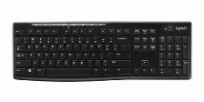 Teclado Multimedia Inalambrico Logitech K270 Espanol, Nano Receptor Usb2.0, Negro