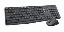 Kit Teclado Y Raton Logitech Mk235, Inalambrico, Teclado Multimedia, Color Negro/gris