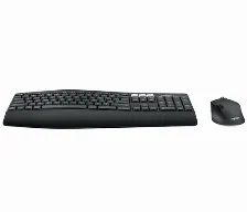 Kit Teclado Multimedia Y Mouse Logitech Mk850, Bluetooth/ Receptor Unifying 2.4ghz, Usb, Negro