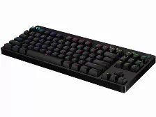 Teclado Gaming Mecanico Logitech G Pro, Interruptores Gx Blue, 12 Teclas Programables, Iluminacion Rgb Lightsync, Usb 2.0, Color Negro