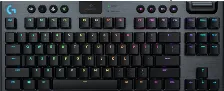Teclado Gaming Mecanico Logitech G G915 Tkl, Inalambrico Receptor Usb 2.0, Interruptores Gl Tactile, Lightspeed, Rgb, Bateria Recargable