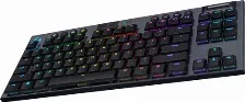 Teclado Gaming Mecanico Logitech G G915 Tkl, Inalambrico Receptor Usb 2.0, Interruptores Gl Tactile, Lightspeed, Rgb, Bateria Recargable