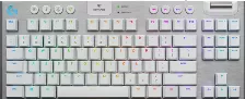 Teclado Mecanico Gamer Logitech G915 Tkl, Inalambrico, Bluetooth, Rgb, Sin Teclado Numerico, Blanco, (920-009660)097855157737