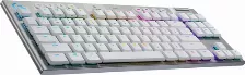 Teclado Mecanico Gamer Logitech G915 Tkl, Inalambrico, Bluetooth, Rgb, Sin Teclado Numerico, Blanco, (920-009660)097855157737