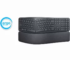 Teclado Inalambrico Logitech Ergo K860 Receptor Usb 2.4ghz, 10m, Teclado Numerico, Color Negro