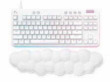 Teclado Logitech G 920-010413 Inglés, Alámbrico, Usb, Interruptor Mecánico, Led Rgb, Blanco