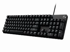 Teclado Gaming Mecanico Logitech G413 Se, Retroiluminado Led Blanco, Antighost, Aluminio Negro