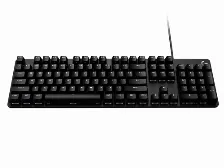 Teclado Gaming Mecanico Logitech G413 Se, Retroiluminado Led Blanco, Antighost, Aluminio Negro
