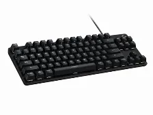 Teclado Gaming Mecanico Logitech G413 Tkl Se, Iluminacion Led Blanco, Aluminio, Color Negro, Usb 2.0, Negro