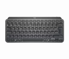 Teclado Inalambrico Logitech Mx Keys Mini, Bluetooth, Recargable, Retroiluminado, Color Grafito