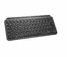 Teclado Inalambrico Logitech Mx Keys Mini, Bluetooth, Recargable, Retroiluminado, Color Grafito