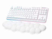 Teclado Inalámbrico Logitech G G715 Inglés, Receptor Usb Tipo A 87 Teclas, Teclado Numérico No, Color Blanco