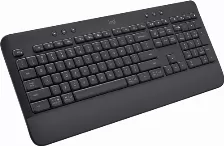 Teclado Inalambrico Logitech Signature K650, Bluetooth, Espanol, Descansa Munecas, Color Negro